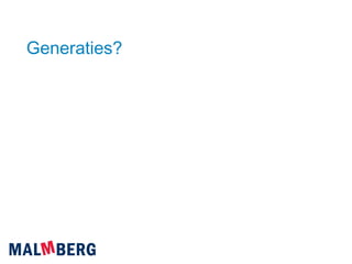 Generaties? 