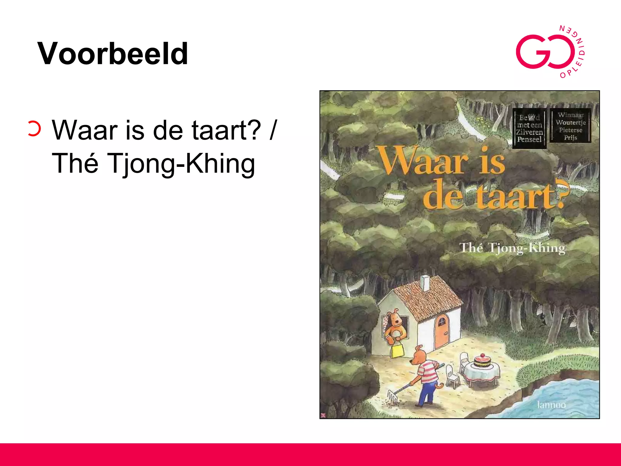 Voorbeeld Waar is de taart? / Thé Tjong-Khing 