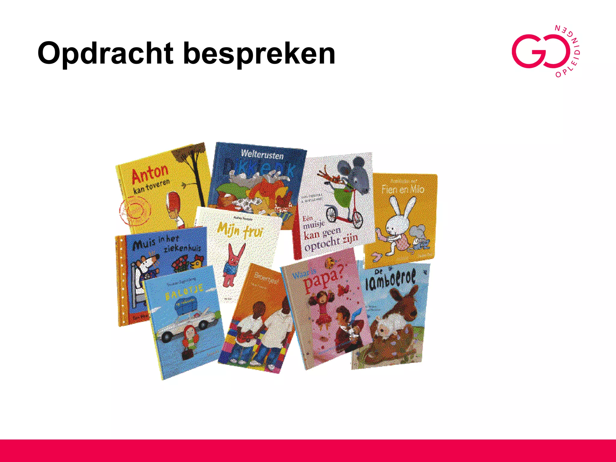 Opdracht bespreken 