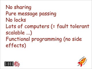 Sioux Hot-or-Not: Functional programming: unlocking the real power of multi-core (Joe Armstrong)