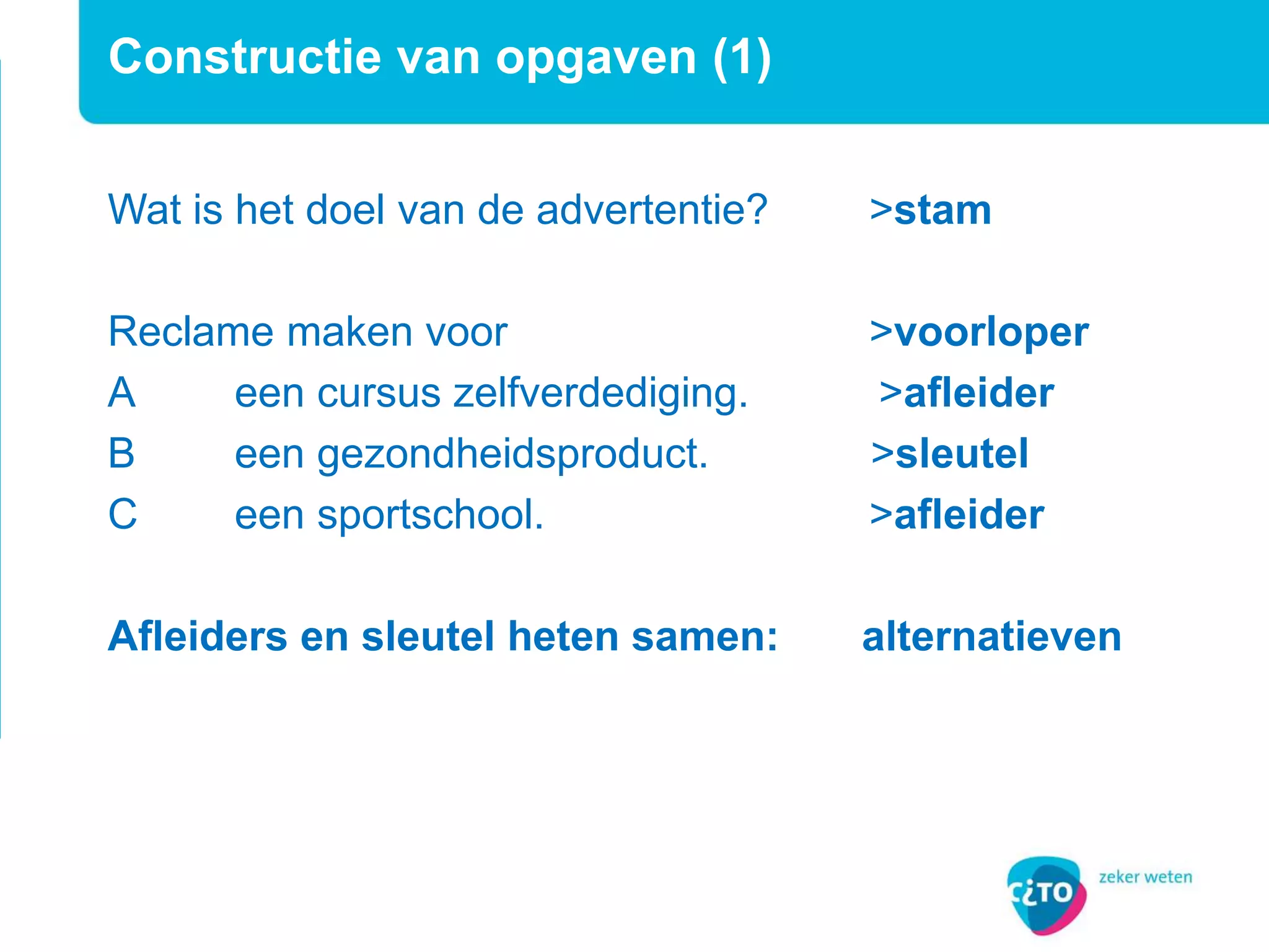 Kijk- en luistertoetsen Frans havo-vwo | PPTX
