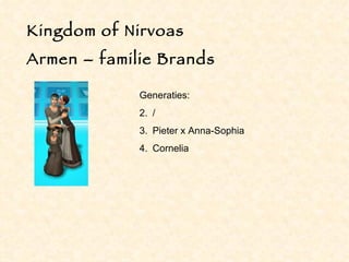 Kingdom of Nirvoas Armen – familie Brands ,[object Object],[object Object],[object Object],[object Object]