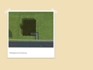 Plattegrond fundering
 