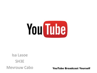 Isa Lasoe
SH3E
Mevrouw Cabo YouTube Broadcast Yourself
 