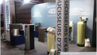 EcoWater at the Horeca Expo Gent