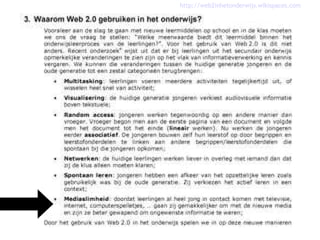 http ://web2inhetonderwijs.wikispaces.com 
