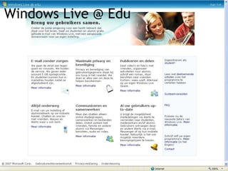 Windows Live @ Edu 