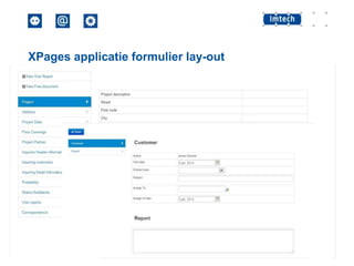 XPages applicatie formulier lay-out

 