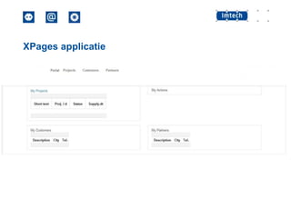 XPages applicatie

 