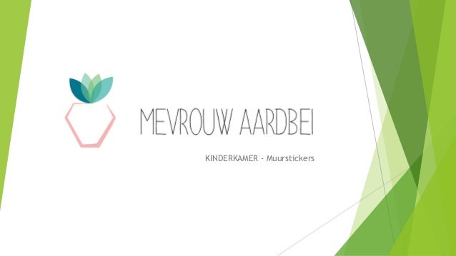 mevrouw aardbei - muurstickers