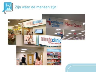 Zijn waar de mensen zijn
 