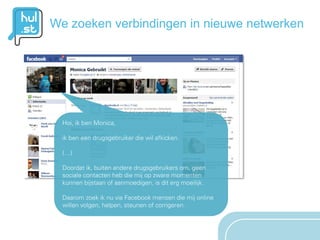 We zoeken verbindingen in nieuwe netwerken
 