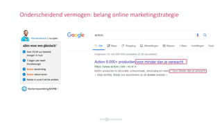 Onderscheidend vermogen: belang online marketingstrategie
 