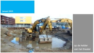 januari 2013




               op de kelder
               van het theater
 