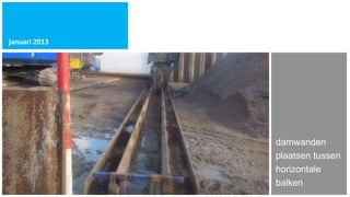 januari 2013




               damwanden
               plaatsen tussen
               horizontale
               balken
 