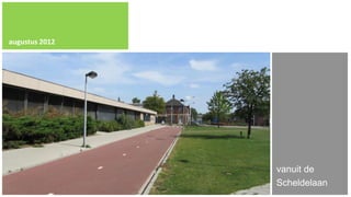 augustus 2012




                vanuit de
                Scheldelaan
 