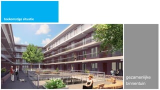 toekomstige situatie




                       gezamenlijke
                       binnentuin
 