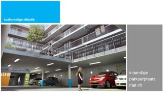 toekomstige situatie




                       inpandige
                       parkeerplaats
                       met lift
 