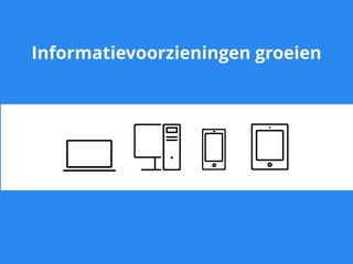 Informatievoorzieningen groeien
 
