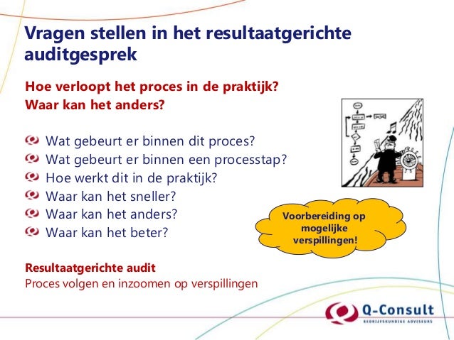 Presentatie Audits van de Toekomst voor Auditnetwerk