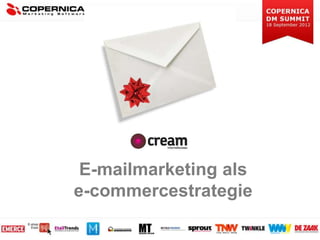 E-mailmarketing als
e-commercestrategie
 