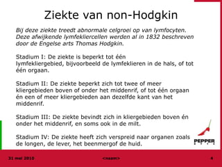 Ziekte van Non-Hodgkin (T-cel)