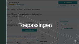 Worksteam Tools Workstream collaboration tools | PPTX