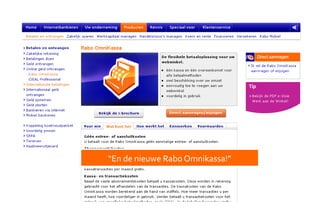 “En de nieuwe Rabo Omnikassa!”
 