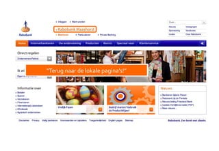 “Terug naar de lokale pagina’s!”
 