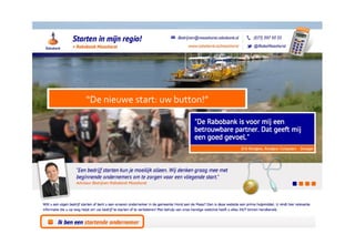 “De nieuwe start: uw button!”
 