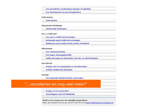 “...verzekeren en nog veel meer!”
 