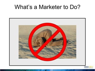What’s a Marketer to Do?
 