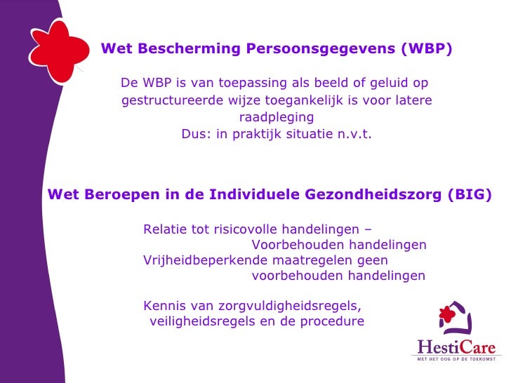 Domotica in relatie tot wet en regelgeving