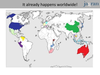 It already happens worldwide!
 