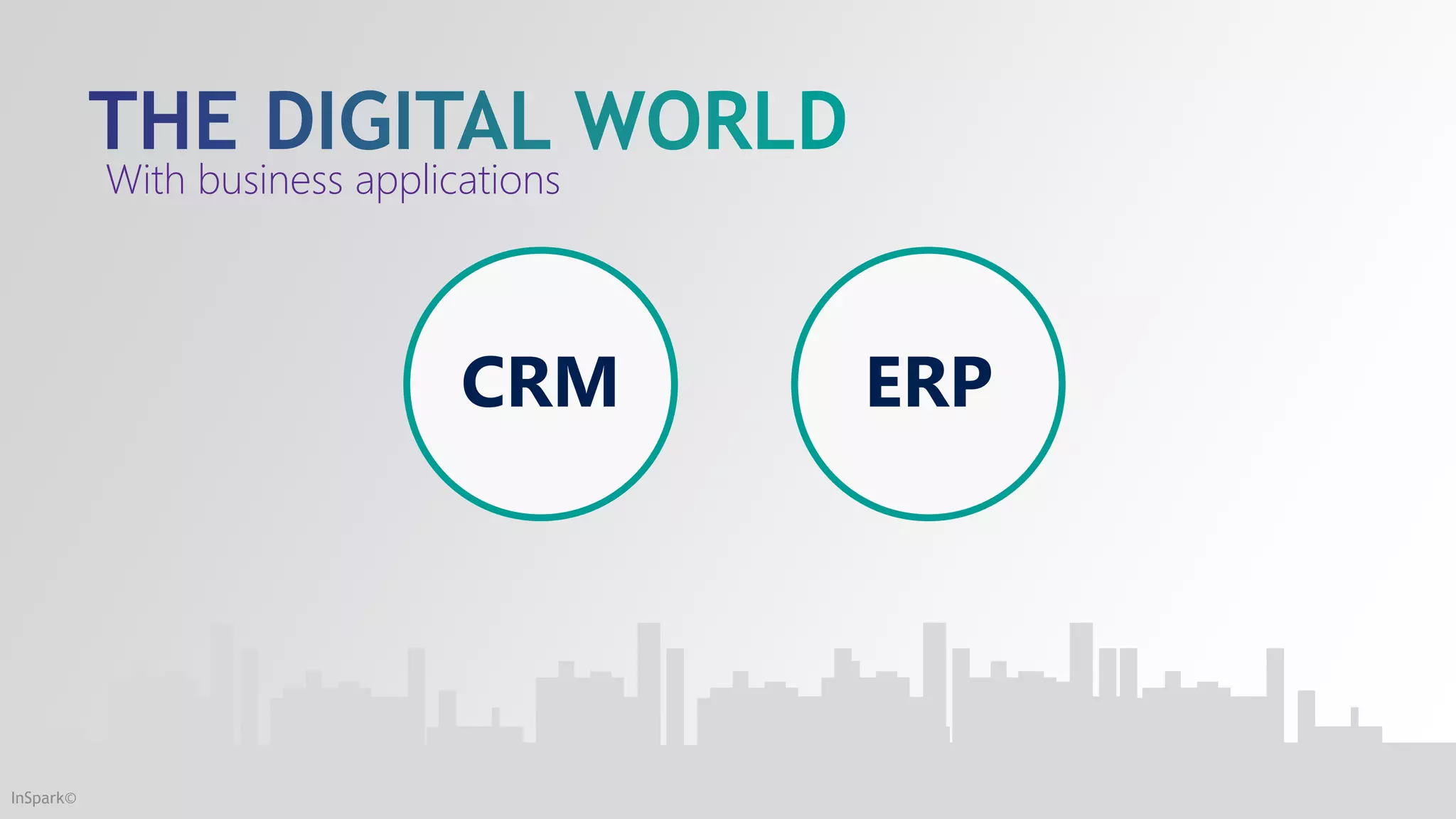 CRM ERP
With business applications
InSpark©
 