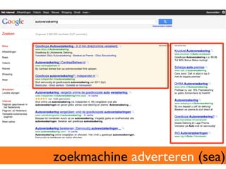 zoekmachine adverteren (sea)	

 