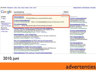2010, juni	


                advertenties	

 