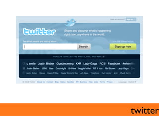 twitter	

 
