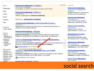 social search	

 