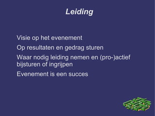 Mogelijke alternatieven 