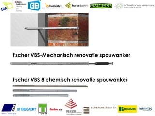 fischer VBS-Mechanisch renovatie spouwanker



fischer VBS 8 chemisch renovatie spouwanker
 