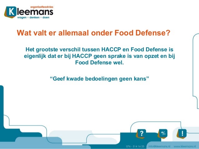 haccp definitie