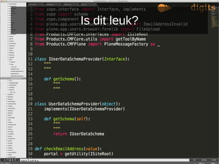 Is dit leuk?
 