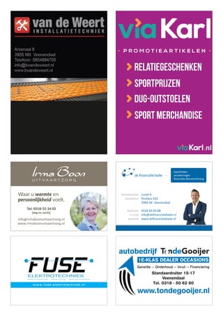 Lunet 6
Postbus 432
3900 AK Veenendaal
0318 69 44 88
info@definancielebalie.nl
www.definancielebalie.nl
bezoekadres
postadres
telefoon
e-mail
website
 