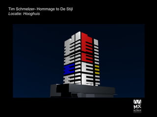 Tim Schmelzer- Hommage to De Stijl
Locatie: Hooghuis

 