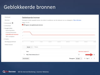 Geblokkeerde bronnen
SEO & Internet Marketing | Joomla! Websites
 