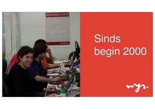 Sinds
begin 2000

 