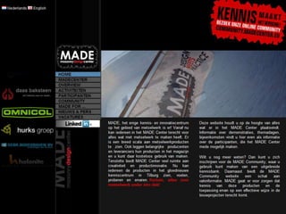 Website MADE CenterMADE Website …