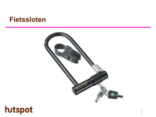 Fietssloten




              1
              1
 