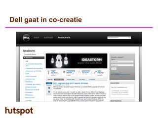 Dell gaat in co-creatie
 